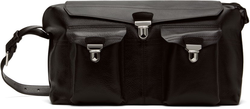 Axelväska LEMAIRE Lemaire Week-End Gear Bag Svart | BG0083 LL0067