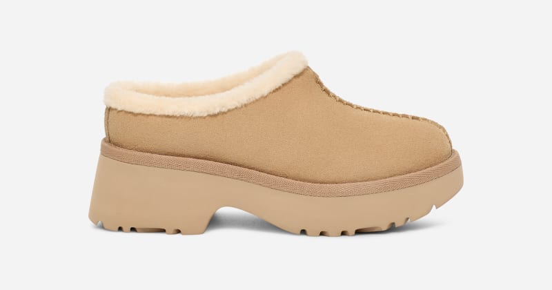 Sneakers och skor UGG New Heights Cozy Clog W Beige | 1162510-MDSD