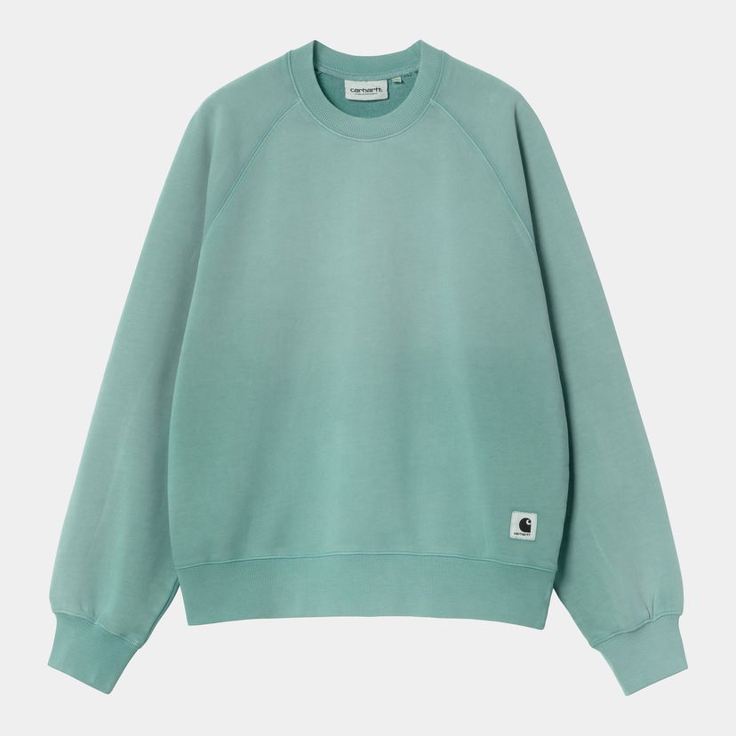 Sweatshirt Carhartt WIP Carhartt WIP Hudson Sweatshirt Turkos | I035136_12