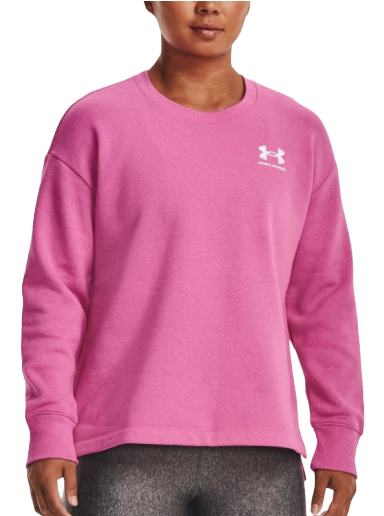 Sweatshirt Under Armour Rival Fleece Sweatshirt Rosa | 1369423-659