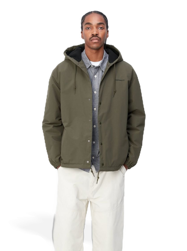 Jacka Carhartt WIP Hooded Coach Jacket Grön | I032247_00P_XX