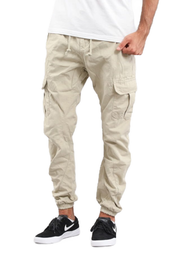 Cargo byxor Urban Classics Cargo Jogging Pants Beige | 031851