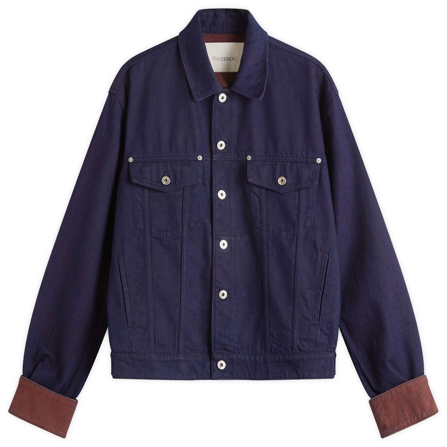 Jacka JW Anderson JW Anderson Turn Up Cuff Jacket Blå | DJ0044-PG1836-807, 1