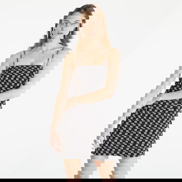 Klä MISBHV Monogram Spaghetti Mini Dress Svart | 3021W131, 2