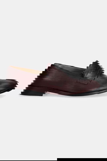Sneakers och skor Maison Margiela MM6 Maison Margiela Leather Loafers Bourgogne | S59WR0096.P5000.T2353, 0