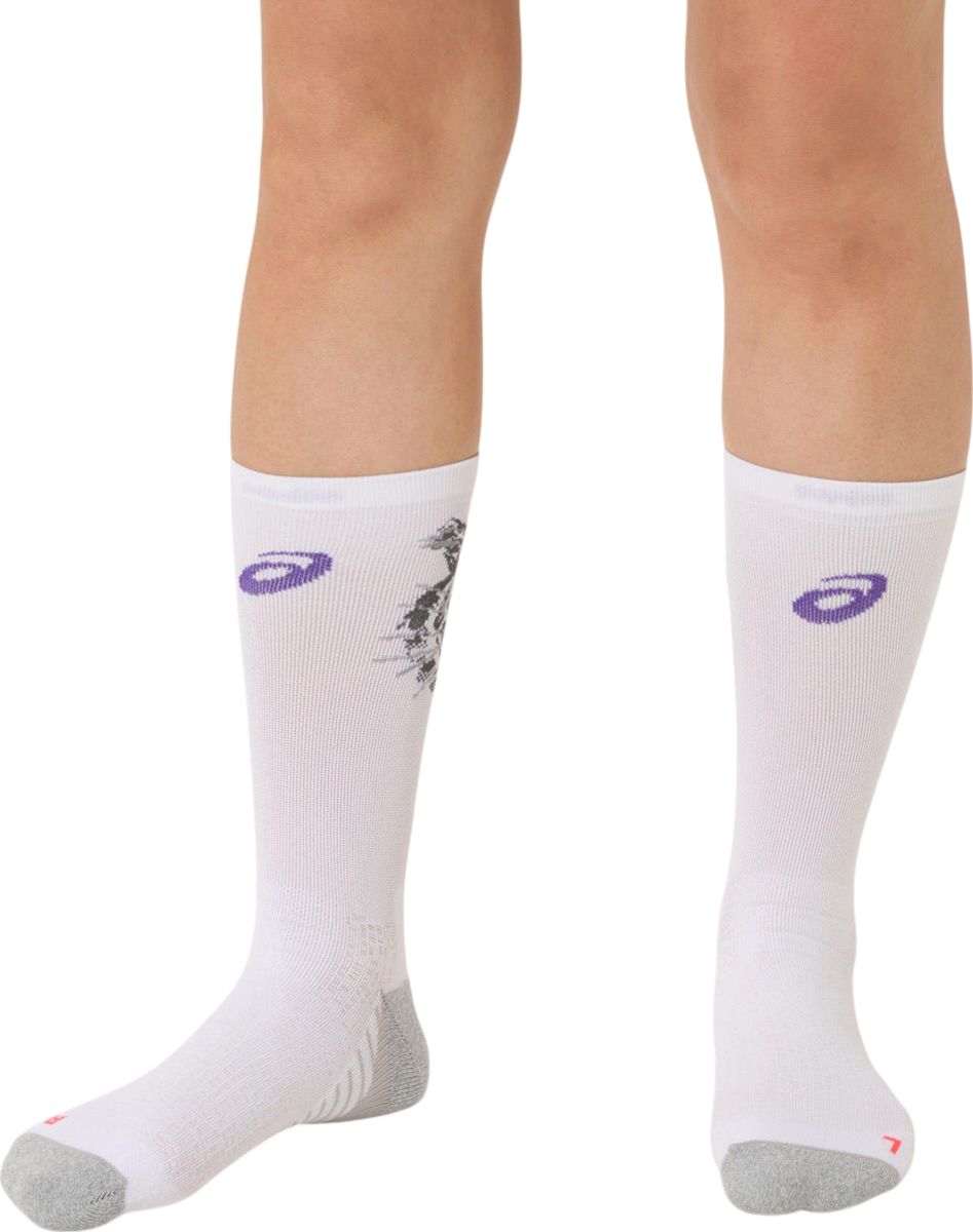Strumpor Asics Performance Run Crew Socks Vit | 3013a976-105, 1