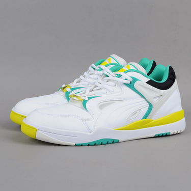 Sneakers och skor Puma Trinomic Serve Evo white - fluo teal Flerfärgad | 357664 01, 0