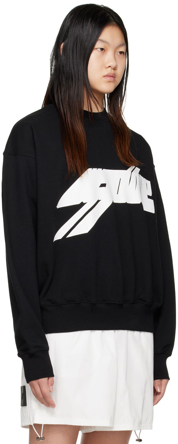 Sweatshirt We11done We11done Cross Sweatshirt Svart | WD-TS3-22-820-U-BK, 1