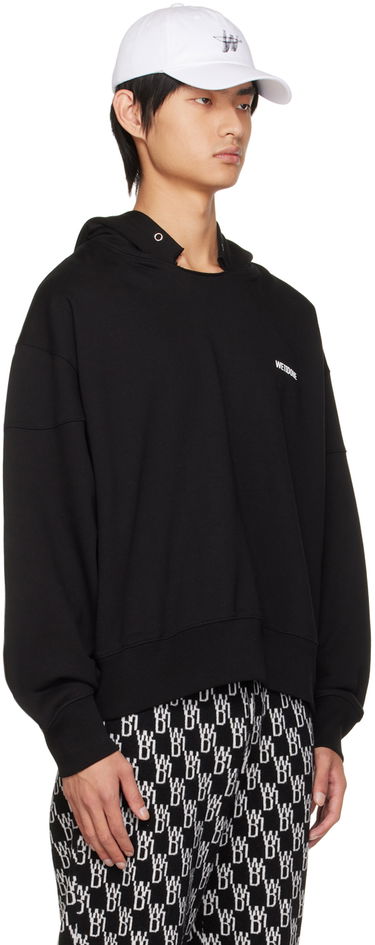 Sweatshirt We11done We11done Signature Hoodie Svart | WD-TH3-22-867-U-BK, 1