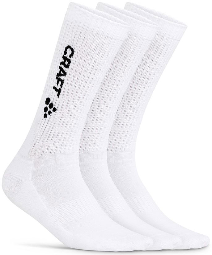 Strumpor Craft Progress Indoor Socks 3 Pack Vit | 1913230-900000