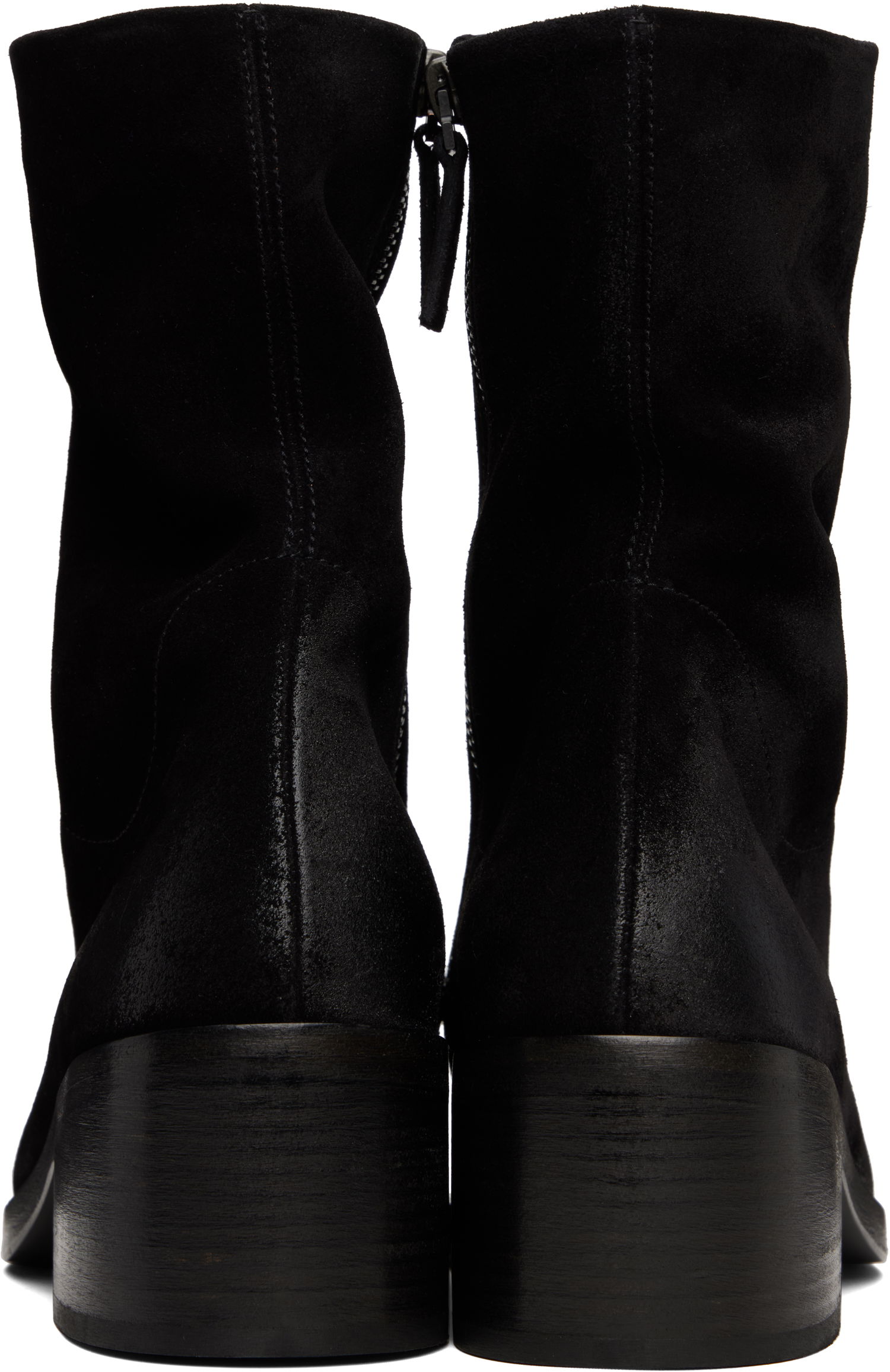 Kläder Marsèll Cassello Suede Boots Svart | MW6665 P024, 1