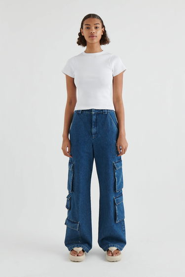 T-shirt AXEL ARIGATO Solo Cut Out T-Shirt Vit | A2085001, 4