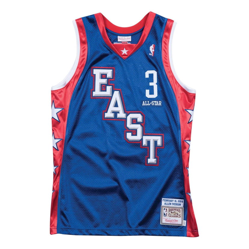 Jersey Mitchell & Ness Mitchell & Ness NBA All-Star East 2004 Allen Iverson Jersey Blå | AJY4CP19117-ASEROYA04AIV