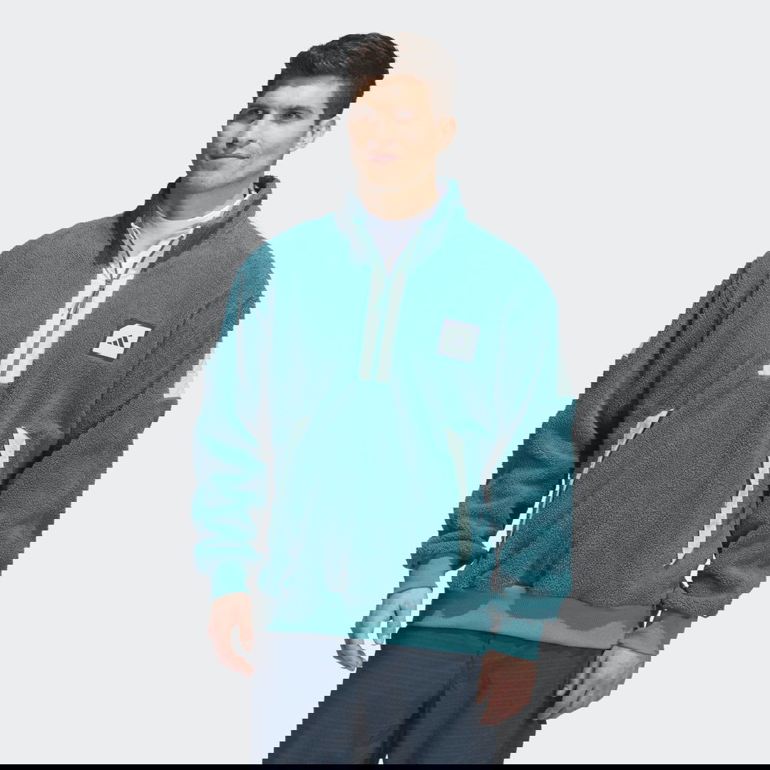 Jacka adidas Originals Adicross Padded Fleece Blå | IB1972, 0