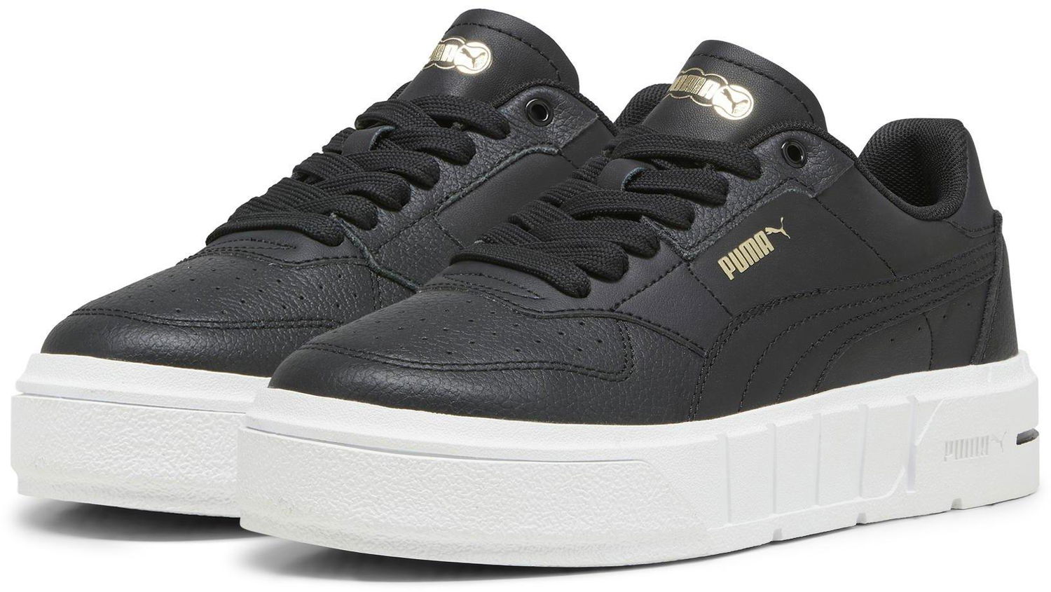 Sneakers och skor Puma Cali Court Lth "Black/White" W Svart | 393802-04, 1