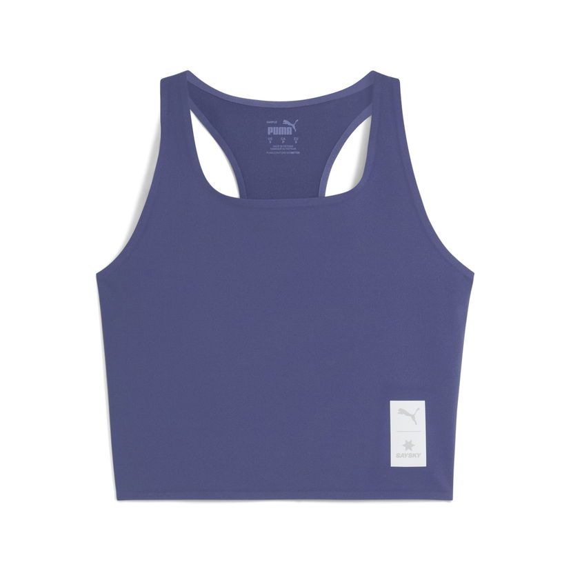Linne Puma PUMA x SAYSKY Women's Running Crop Top Purpur | 526839_46