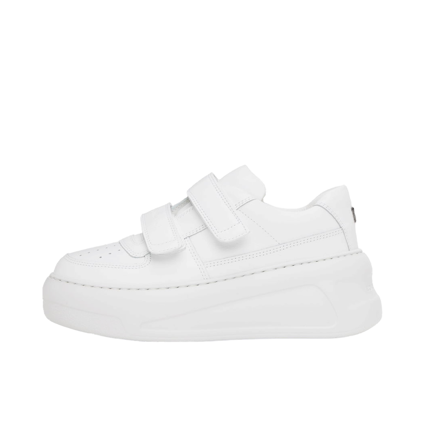 Sneakers och skor Acne Studios Velcro Strap Platform Sneakers Vit | CD0001-