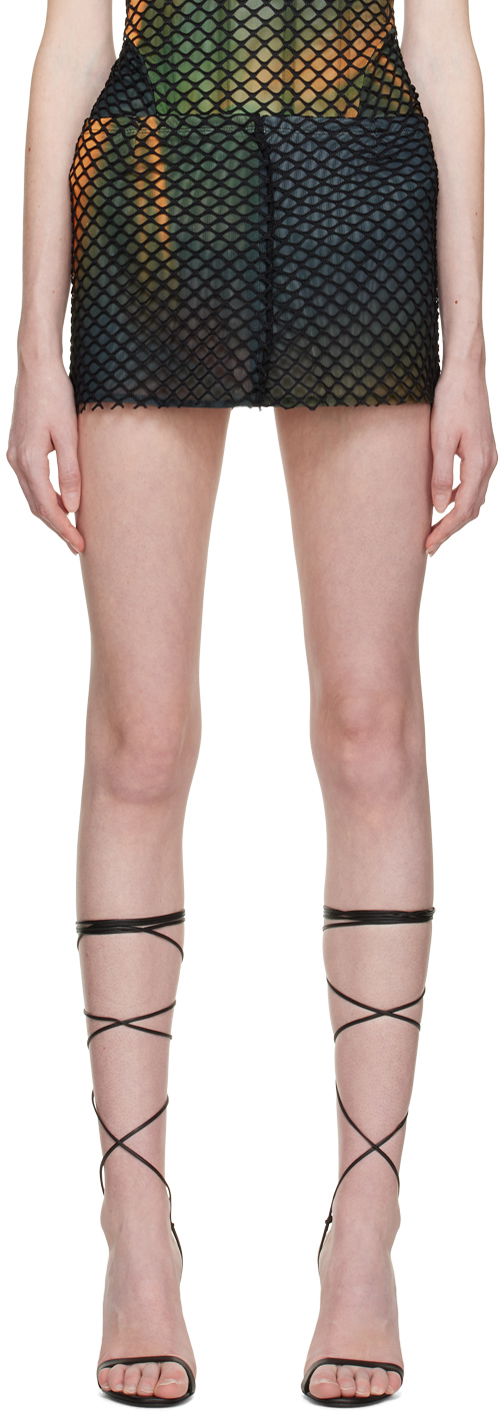 Kjol Miaou Miaou Fig Miniskirt Svart | 4016FNTAUR
