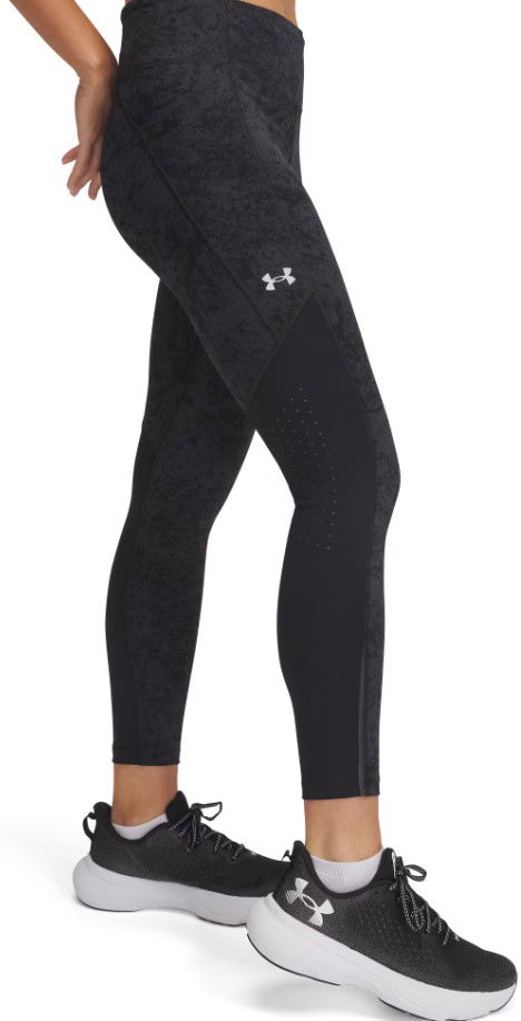 Damasker Under Armour Under Armour UA Launch Ankle Print Tights Svart | 1369772-007