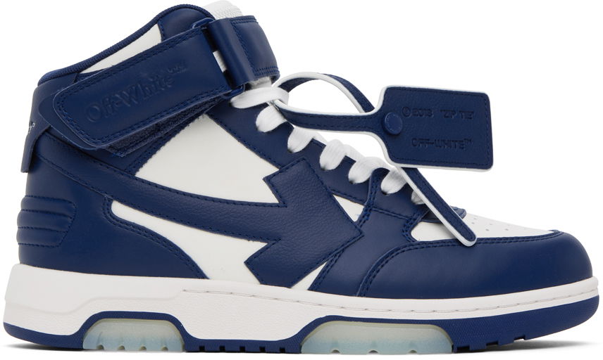 Sneakers och skor Off-White Out Of Office Sneakers Mörkblå | OMIA259C99LEA0020142, 0