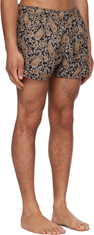 Shorts ISABEL MARANT Isabel Marant Vicente Paisley Print Swim Shorts Svart | MB0010HA-C1P01H, 1