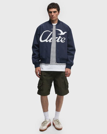 Bomberjacka Arte Antwerp Bird Logo Bomber Jacket Mörkblå | SS25-073J-NAVY, 2