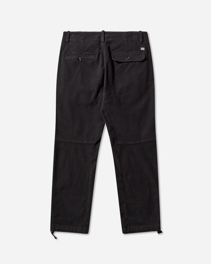 Cargo byxor C.P. Company Moleskin Cargo Pants Svart | 19CMPA234A-110482G 999