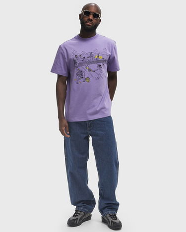 T-shirt Edmmond Studios Edmmond Studios Tennis Courts Graphic T-Shirt Purpur | 125-30-13400, 1