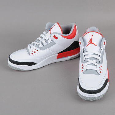 Sneakers och skor Jordan Air Jordan 3 Retro "Fire Red" 2013 Vit | 136064-120, 2