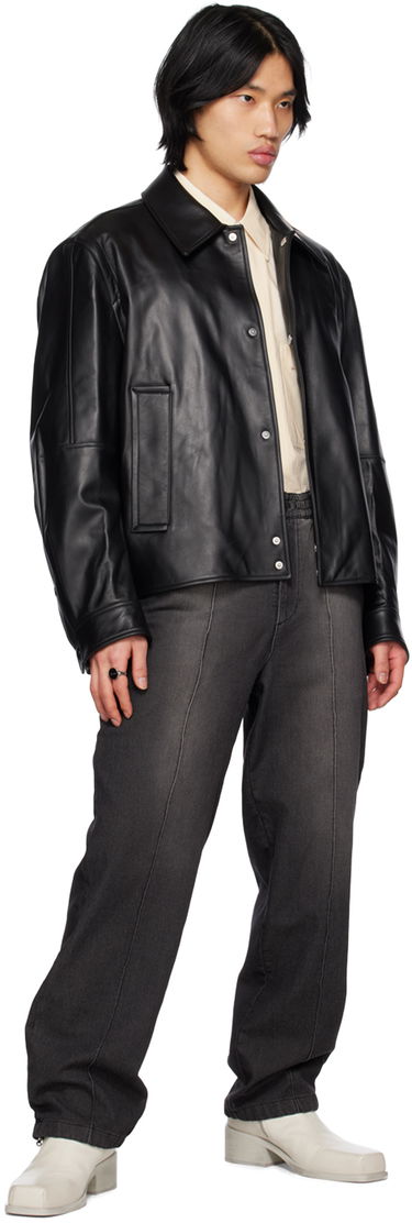 Ringa Solid Homme Solid Homme Round Ring Svart | S231AC22, 2