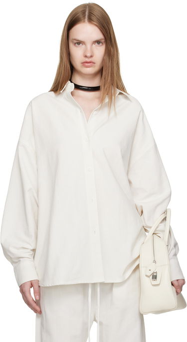 Skjorta Fear of God Fear of God ESSENTIALS Relaxed Shirt Vit | 186SP255524FW, 0