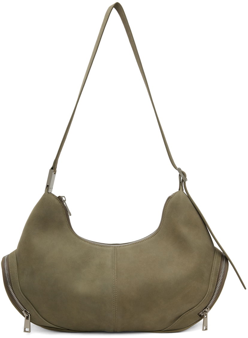 Axelväska OSOI Cargo Large Shoulder Bag Grön | 24FWB03014120