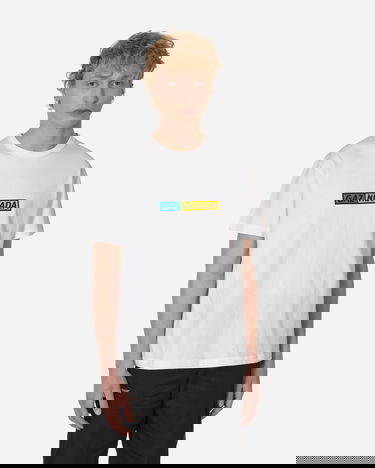 T-shirt Slam Jam Gaznevada Graphic Vit | MBUW001JY01 WTH0001, 0