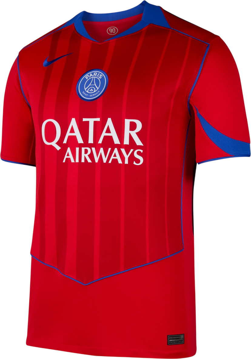 Jersey Nike Paris Saint-Germain Stadium Third Jersey 2025/26 Röd | hj4606-680