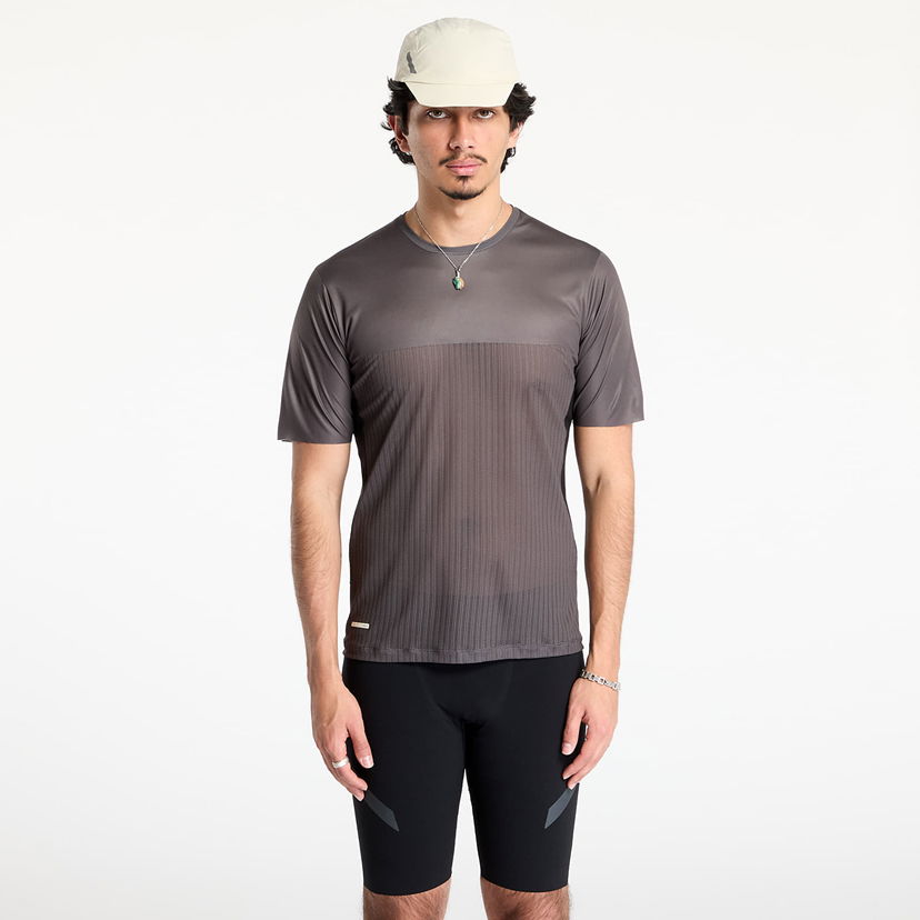 T-shirt Soar Running SOAR Hot Weather T-Shirt Grå | SS25-ST4M-BLK
