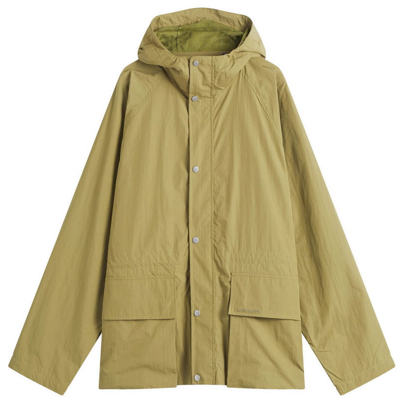 Vindjacka NORSE PROJECTS Herluf Tech Poplin Jacket Grön | N55-0625-8037