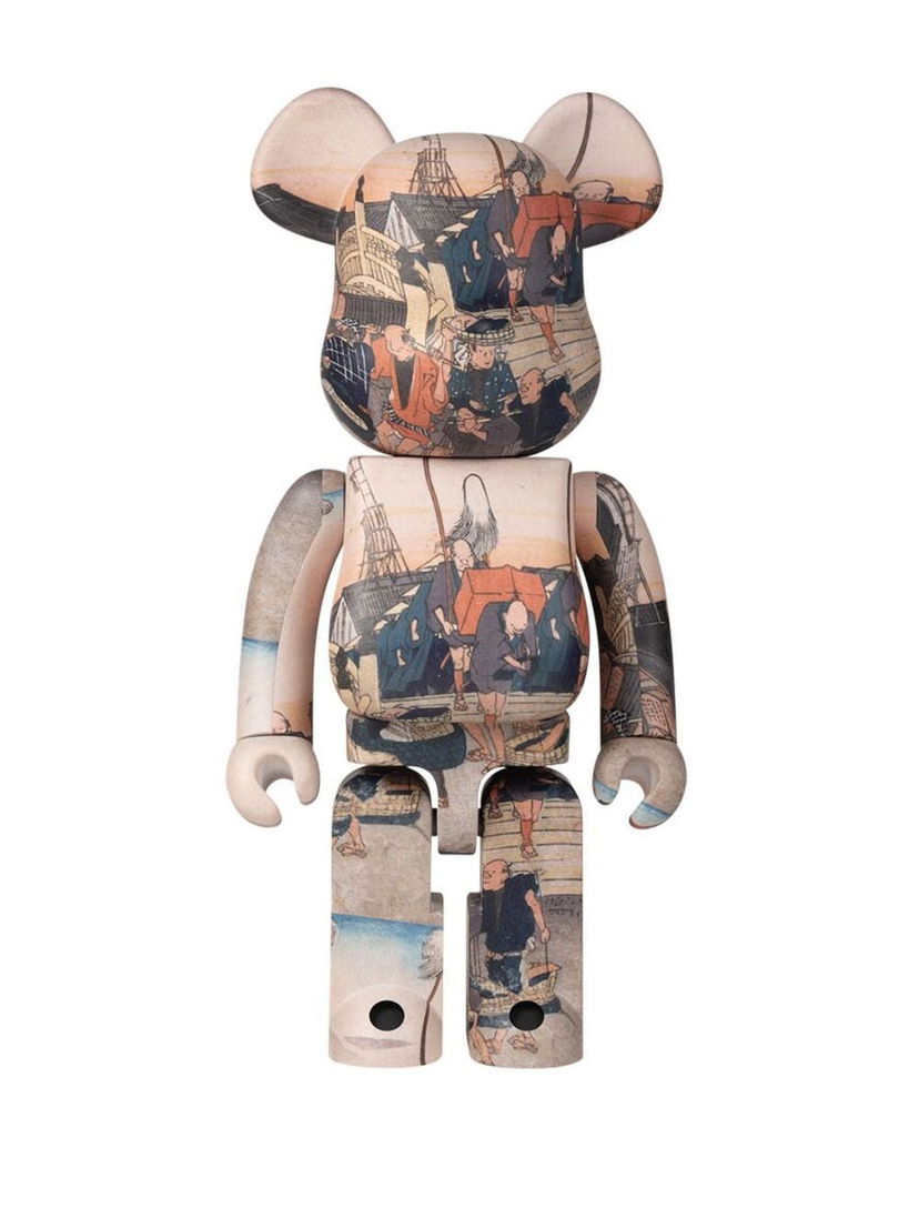Samlarobjekt Medicom Toy Utagawa Hiroshige BE@RBRICK 1000% figure - Neutrals Beige | MEDI013819773368