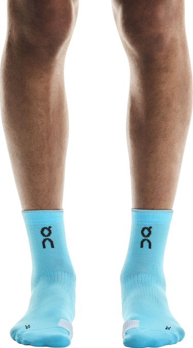 Strumpor On Running On Running Performance Mid Running Socks Blå | 2uf10053259, 1