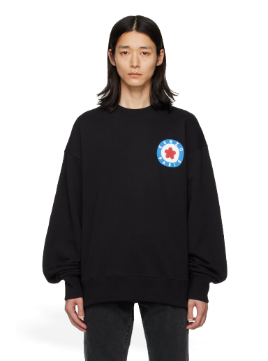Sweater KENZO Paris Target Svart | FD65SW0734MF