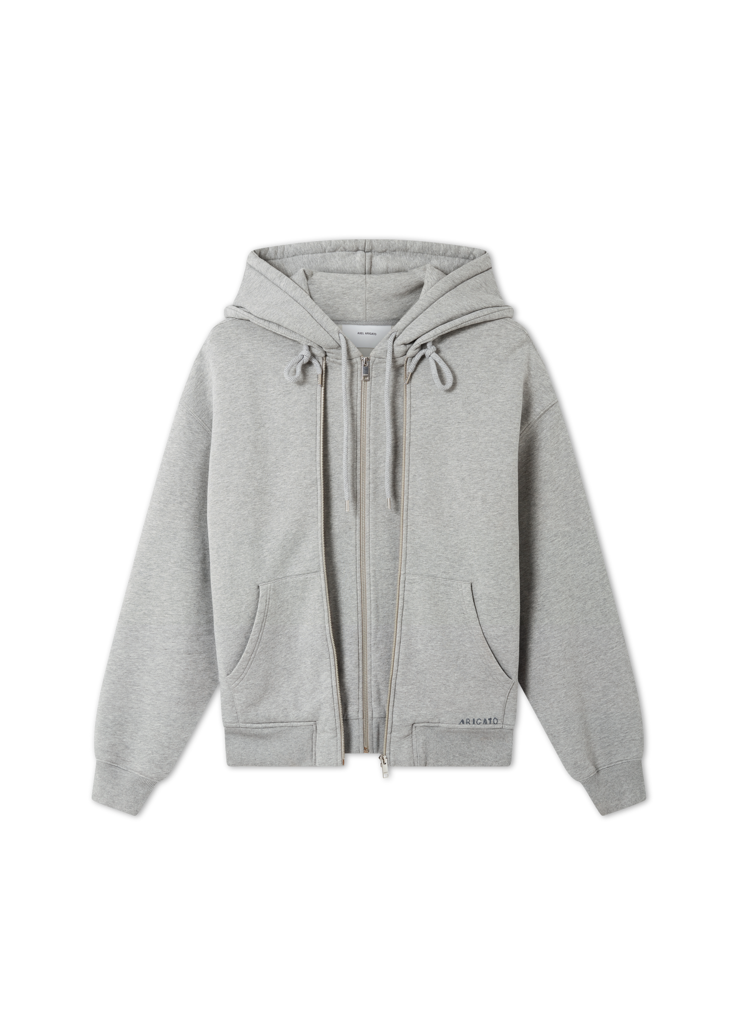 Sweatshirt AXEL ARIGATO Trey Full-Zip Hoodie Grå | A3432001, 1