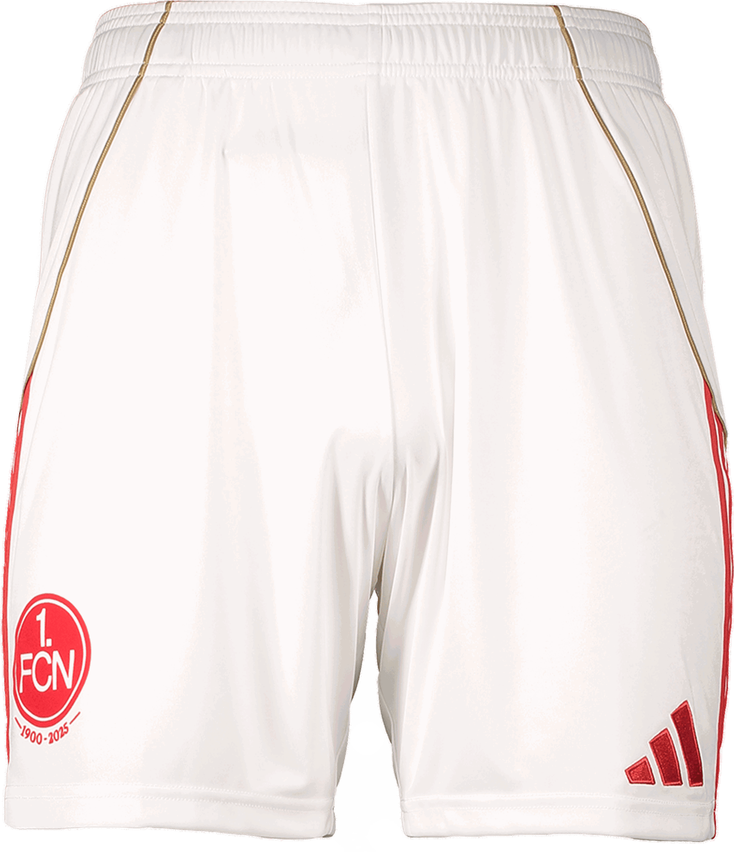 Shorts adidas Originals 1. FC Nürnberg Away Shorts 2025/26 Vit | 6fcnjd7410, 0