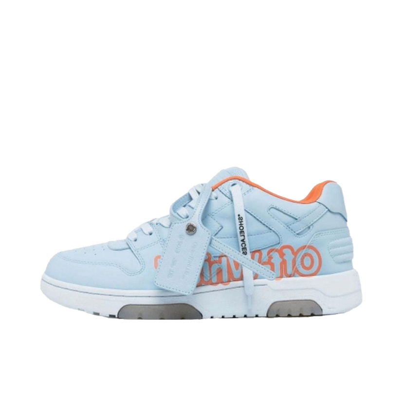 Sneakers och skor Off-White Out Of Office OOO "" Low Tops Light Blue Orange Blå | OMIA189S22LEA0044020