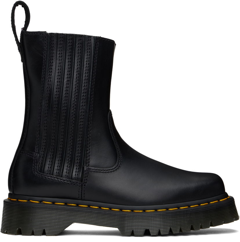 Rockar Dr. Martens Amaaya Lo Leather Boots Svart | 31950001