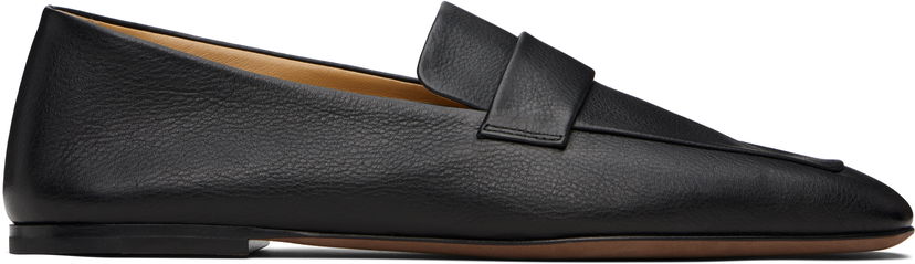 Kläder The Row The Row Square Loafers Svart | F1659-L59