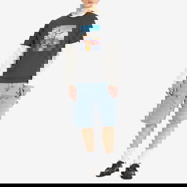 T-shirt Dime Dime Selfie Graphic T-Shirt, Size Large Grå | DIMESP2558BLK, 4