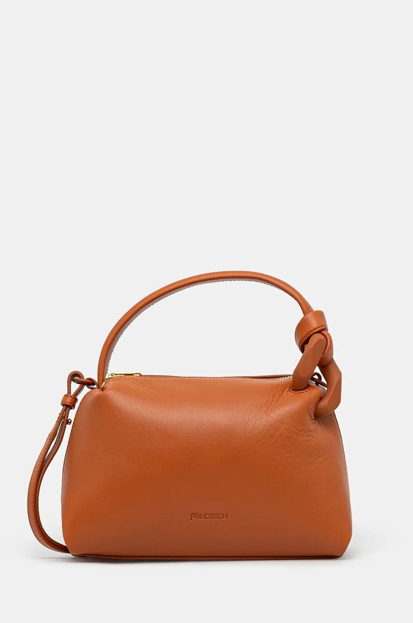 Handväska JW Anderson The Jwa Small Corner Bag Brun | HB0619.LA0307.142