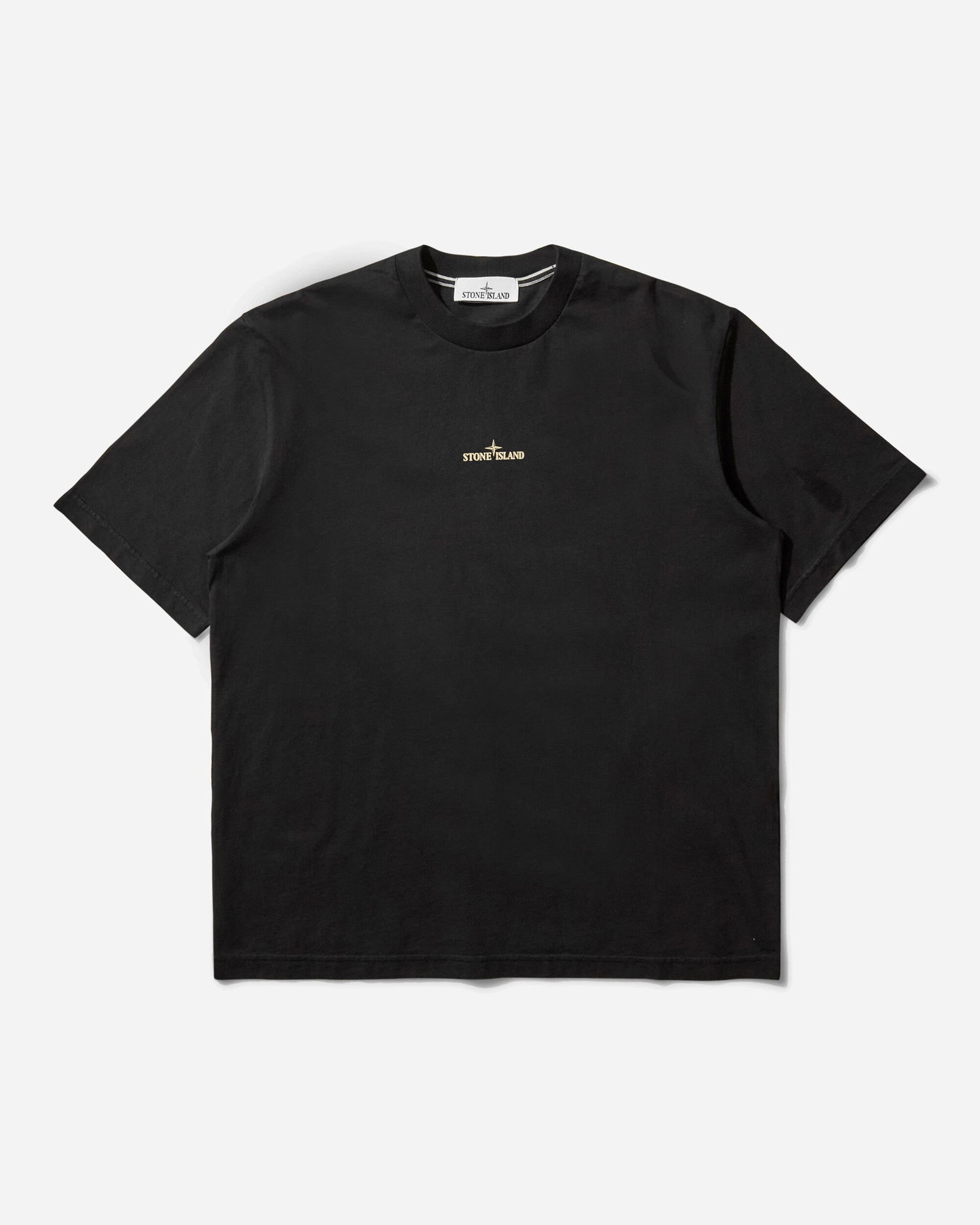 T-shirt Stone Island Bleeding Numbers T-Shirt Svart | K2S15-2100037-S0197 V0029, 1