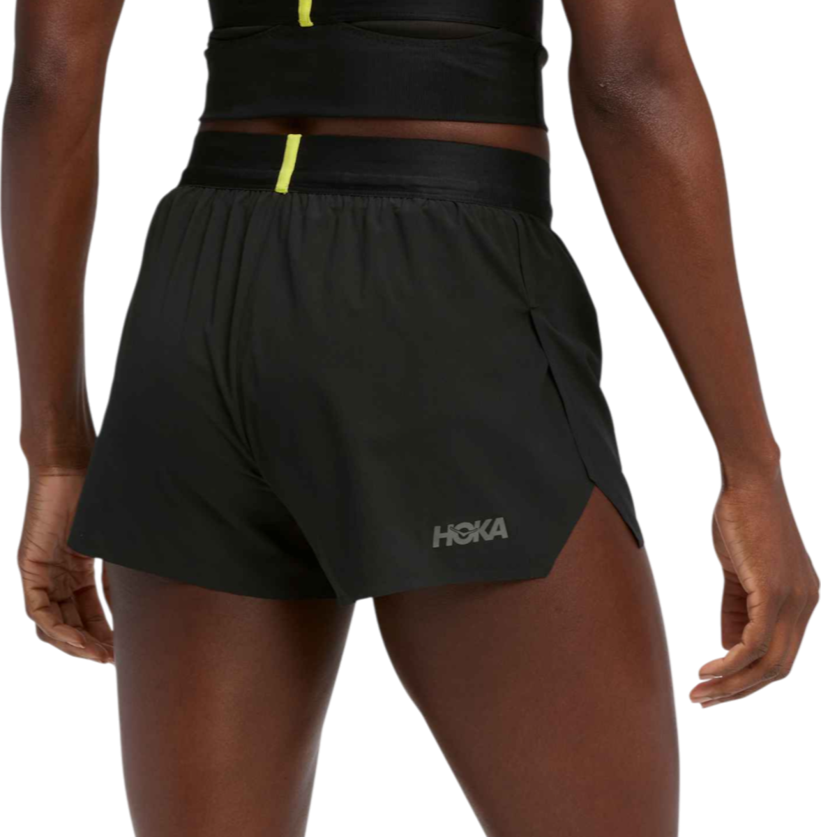 Shorts Hoka One One Hoka Race Day Split Shorts Svart | 1176991-blk, 1
