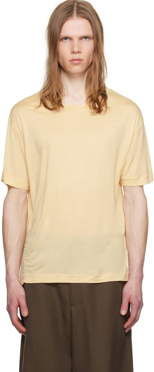 T-shirt LEMAIRE Soft T-Shirt Gul | TO1170 LJ1011