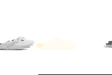 Sneakers och skor Birkenstock Boston Soft Footbed Suede Sandals Vit | 1027667, 1